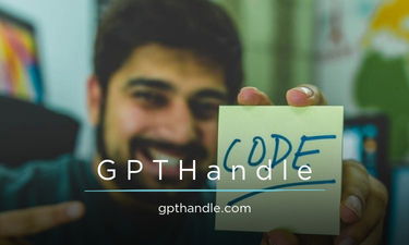 GPTHandle.com - Creative brandable domain for sale